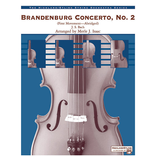 Brandenburg Concerto No 2 for String Orchestra by Johann Sebastian Bach