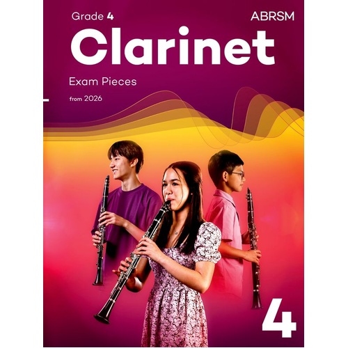 ABRSM Clarinet Exam Pieces 2026 Grade 4 Score and Part