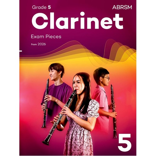 ABRSM Clarinet Exam Pieces 2026 Grade 5 Score and Part