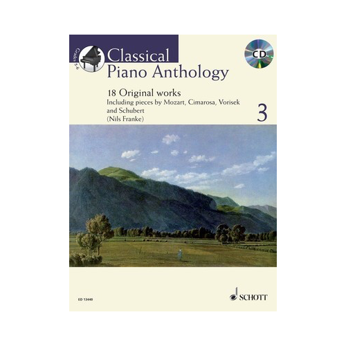 Classical Piano Anthology Vol. 3 - 18 Original Works - Various Composers - Piano Sheet Music with CD