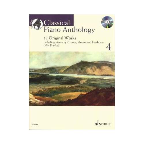 Classical Piano Anthology Vol. 4 - 12 Original Works - Piano Sheet Music with CD - Schott Music