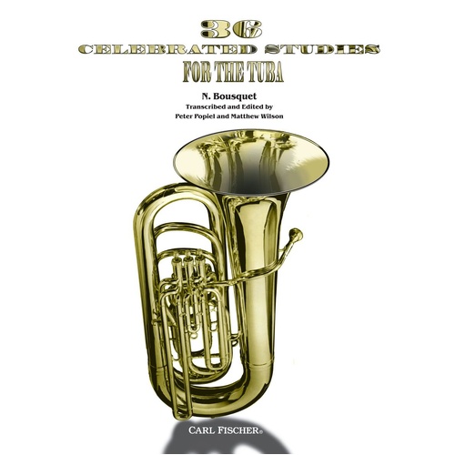 36 Celebrated Studies for Tuba by Bousquet - Carl Fischer O5388