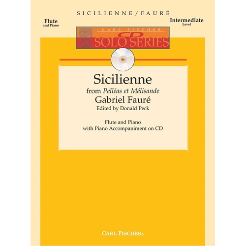 Fauré - Sicilienne for Flute/Piano - Fischer W2623