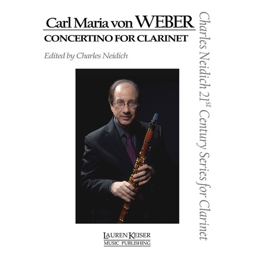 Weber - Concertino Clarinet/Piano