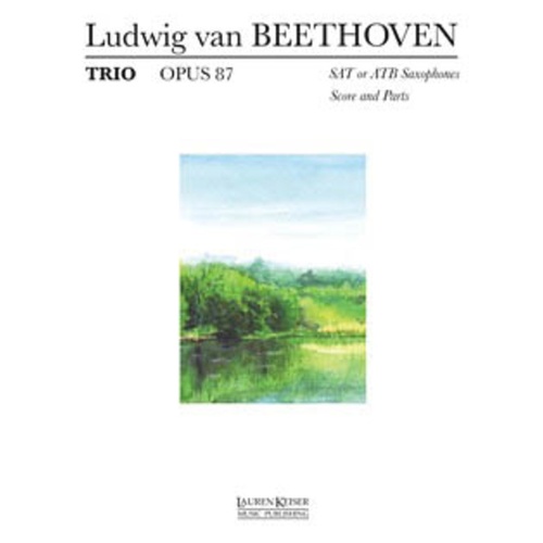 Trio Op 87 Sop/Alto/Ten Or Alto/Ten/Bass Saxopho