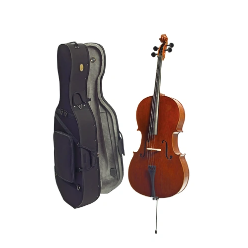 Stentor Conservatoire 4/4 Size Cello Outfit Antique Chestnut