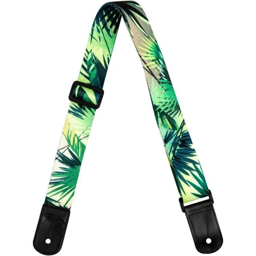 Flight S35 Jungle Polyester Ukulele Strap with Adjustable Length and Leather Ends