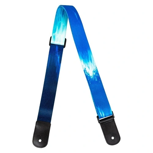 Flight S35 Surf Polyester Ukulele Strap with Adjustable Length and Leather Ends