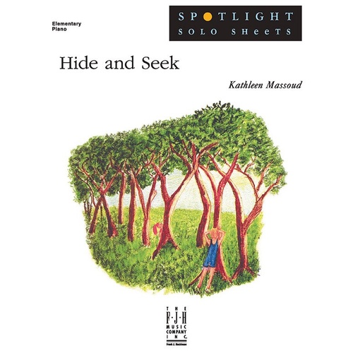 Massoud - Hide and Seek Piano Sheet Music for Elementary Level