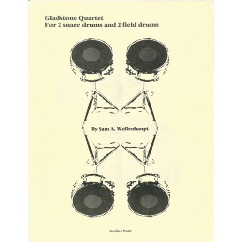Gladstone Quartet 2 Snare/2 Field Drums (Softcover Book)