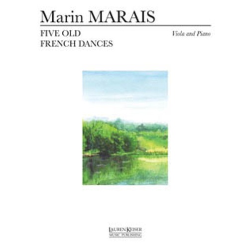 Five Old French Dances Viola/Piano