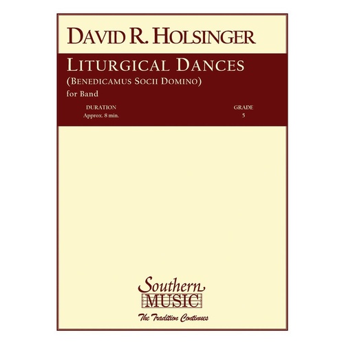LITURGICAL DANCES Concert Band 5 Score/Parts (POD)