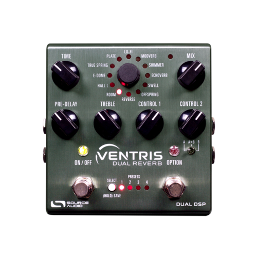 Source Audio One Series Ventris Dual Reverb Guitar Effect Pedal