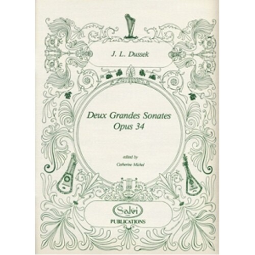 Deux Grandes Sonates Op 34 Harp 