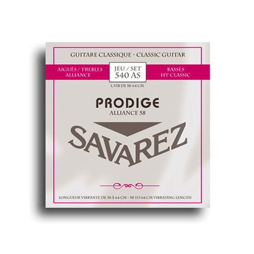 Savarez Prodige 540AS Fractional Classical Guitar String Set for 58-64cm Guitars