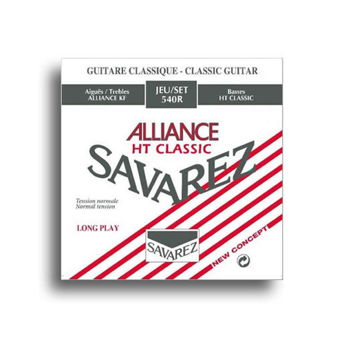 Savarez 540R Alliance HT Classic Standard Tension Classical Guitar Strings Set