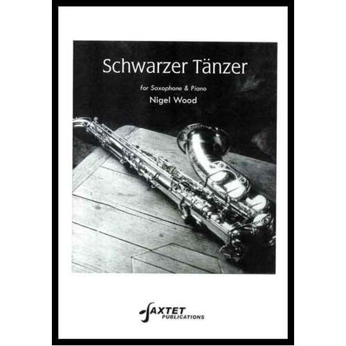 Schwarzer Tanzer Alto Or Tenor Sax/Piano (Softcover Book)