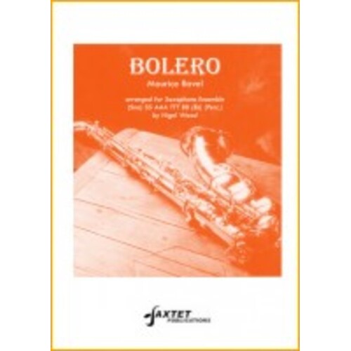Bolero Sax Ensemble Edition 