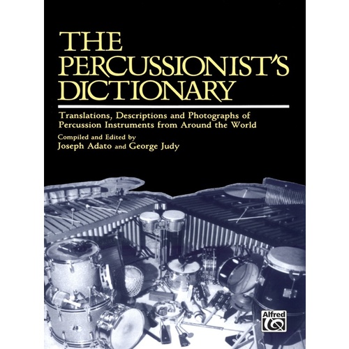 Percussionists Dictionary