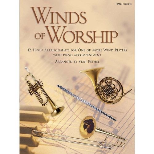 Winds Of Worship Piano Score 12 Hymn Arrangement