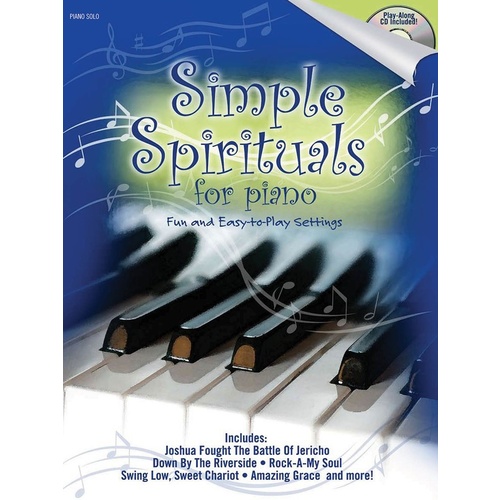Simple Spirituals For Piano Solo Book And Accomp