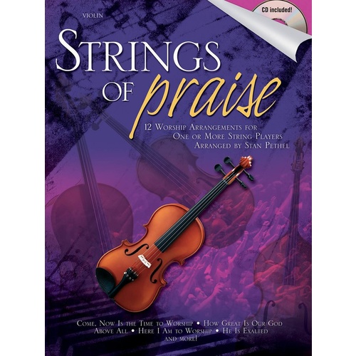 Strings Of Praise CD 12 Arrangements For One Or