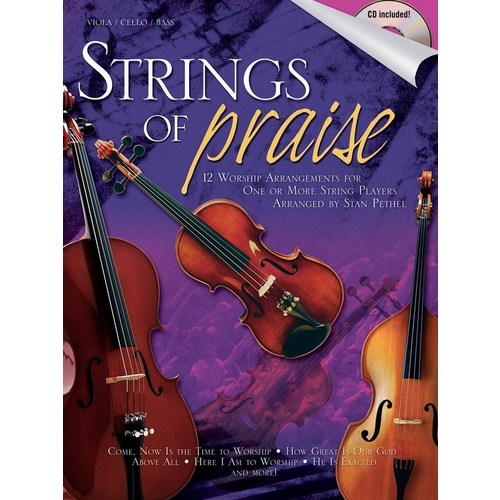 Strings Of Praise Viola Cello String Bass CD 12