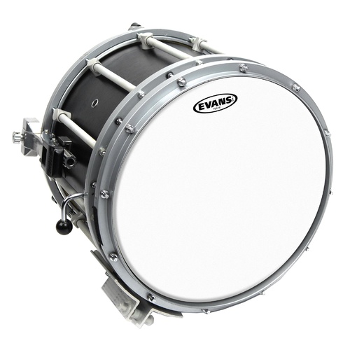 Evans Hybrid White Marching Snare Drum Head, 14 Inch *SKIN ONLY*