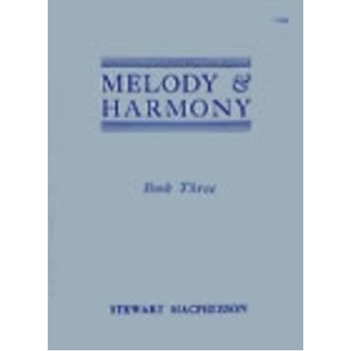 Melody And Harmony Book 3