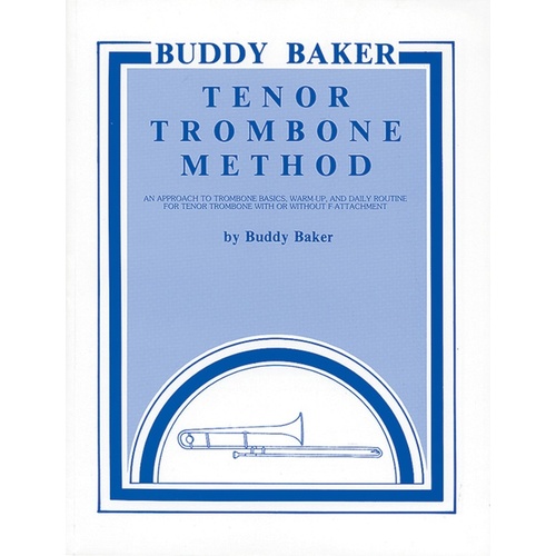 Buddy Baker Tenor Trombone Method Sheet Music