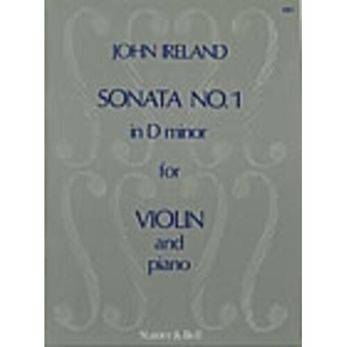 Sonata No 1 D Min Violin Piano (Softcover Book)