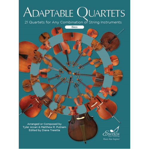 Adaptable Quartets for Strings - Bass