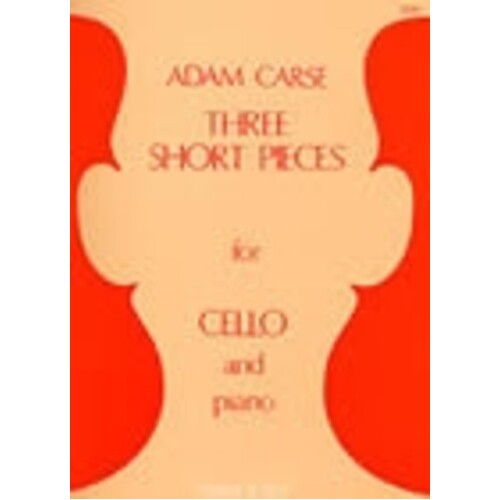 Short Pieces 3 Vc/Piano (Softcover Book)