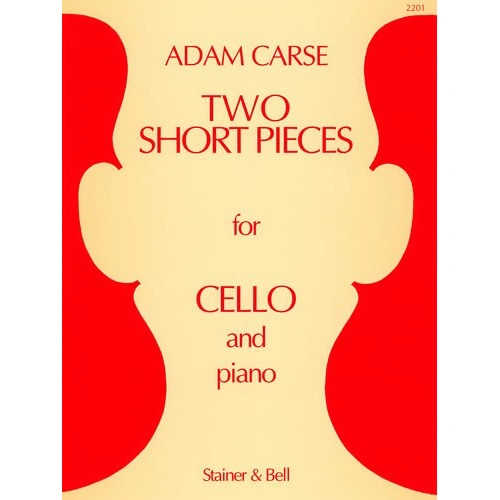 Carse - Two Short Pieces for Cello and Piano, Stainer & Bell, 1 Page