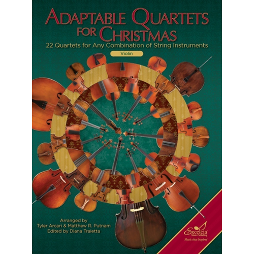 Adaptable Quartets for Christmas - Violin Sheet Music for Ensembles