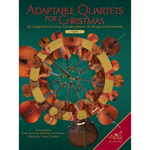 Adaptable Quartets for Christmas Violin Sheet Music