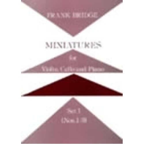 Miniatures For Piano Trio Set 1 (Softcover Book)