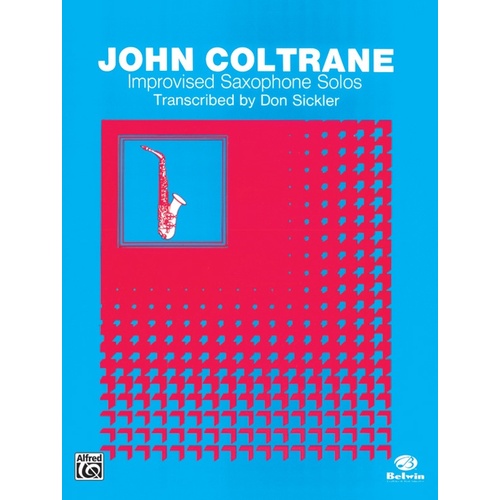 Improvised Sax Solos Jazz Artist Series