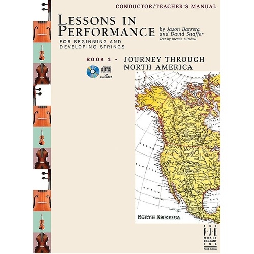 Journey Through North America Conductor Teacher's Manual for String Orchestra