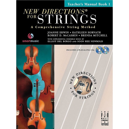 New Directions for Strings Teacher's Manual Book 1 with CD