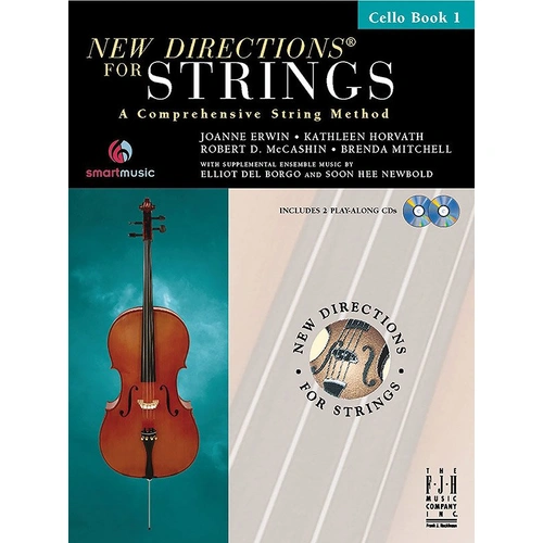 New Directions for Strings Cello Book 1 with CD
