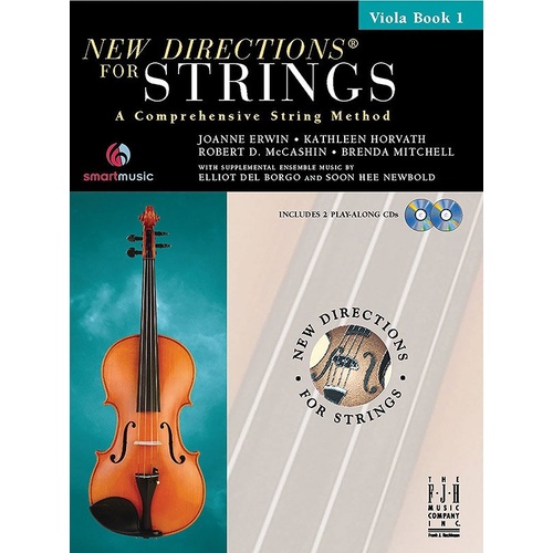 New Directions for Strings Viola Book 1 with CD