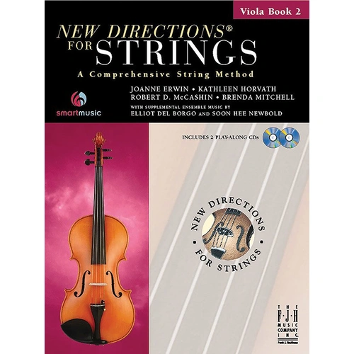 New Directions for Strings Viola Book 2 with CD