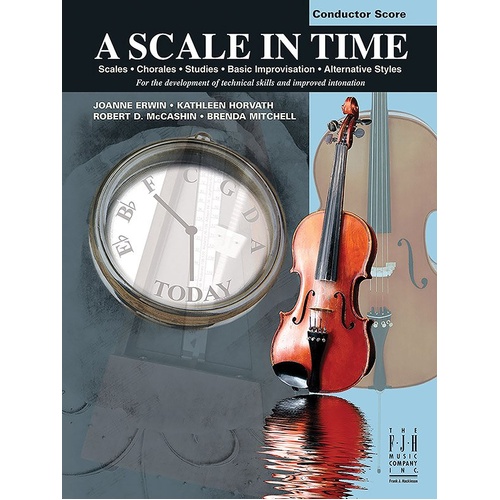 A Scale in Time - Conductor's Score by FJH Music Company