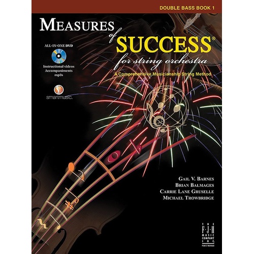 Measures of Success Double Bass Book 1 with DVD