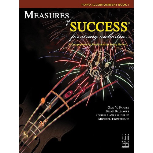 Measures of Success Piano Accompaniment Book 1 by FJH Music Company
