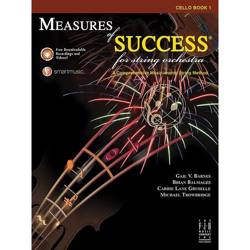 Measures of Success Cello Book 1 by FJH Music Company