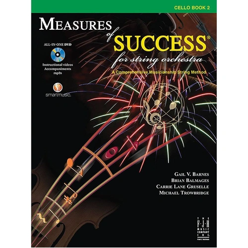 Measures of Success Cello Book 2 with DVD