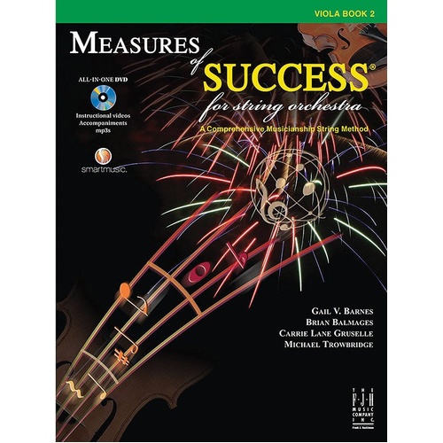 Measures of Success Viola Book 2 with DVD