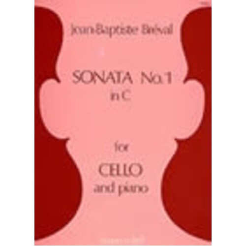 Sonata No 1 C Vlc Piano (Softcover Book)